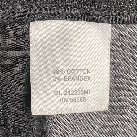 Vintage CLASSIQUES ENTIER Black Wash Wide Leg Jean 10 - Picture 8 of 11